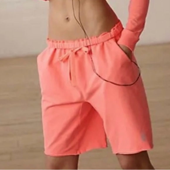 FP Movement by Free People Hot Shot Neon Orange Shorts, NWOT, Womens’s Size XS - Picture 1 of 9